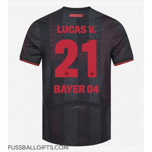 Bayer Leverkusen Lucas Vazquez #21 Fußballbekleidung Heimtrikot 2025-26 Kurzarm